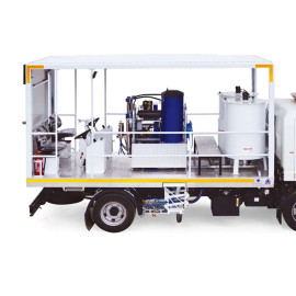 INN 1600 - AIRLESS ROAD MARKING MOUNTED EQUIPMENT TRUCK (SUPERSTRUCTURE)
